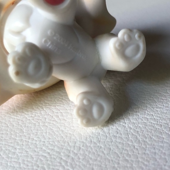 100% AUTHENTIC Littlest Pet Shop Brown St. Bernard #76 LPS Puppy Dog Blue Eyes - Picture 6 of 7